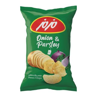 product-چیپس پیاز و جعفری مزمز 65 گرم