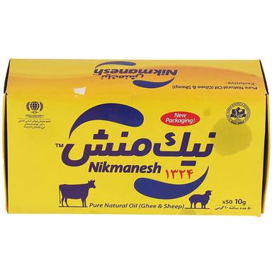 product-روغن حیوانی تک‌ نفره نیک منش 10 گرم بسته 50 عددی