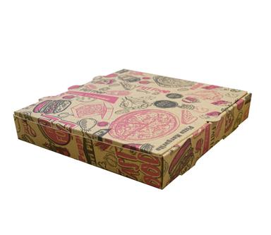 product-جعبه پیتزا طرح دار سایز 32 بسته 100 عددی