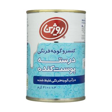 product-کنسرو گوجه فرنگی درسته پوست کنده روژین 410 گرم