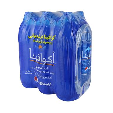 product-آب آشامیدنی آکوافینا 1.5 لیتر باکس 6 عددی