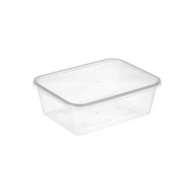 product-ظرف یکبار مصرف مایکروویوی 1500 سی سی شفاف طب پلاستیک کارتن 150 عددی