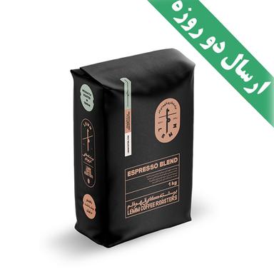 product-دانه قهوه اسپرسو بلند لم 100 درصد عربیکا 1 کیلوگرم باکس 10 عددی