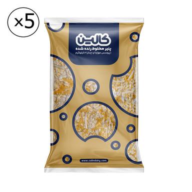 product-پنیر پیتزا مخلوط طلایی کالین 2 کیلوگرم کارتن 5 عددی