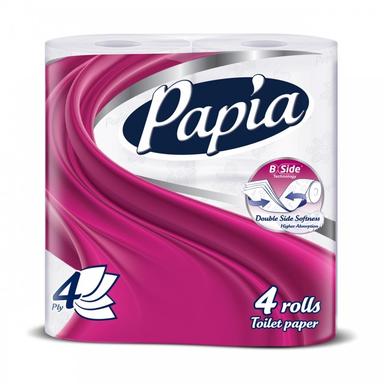 product-دستمال توالت 4 لایه پاپیا بسته 4 عددی