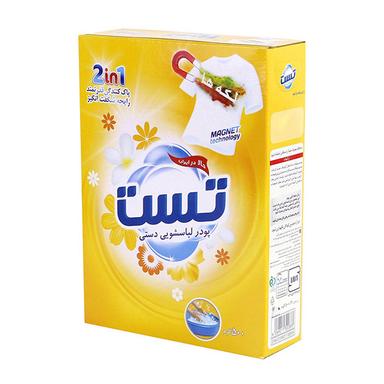 product-پودر لباسشویی دستی تست 500 گرم کارتن 12 عددی